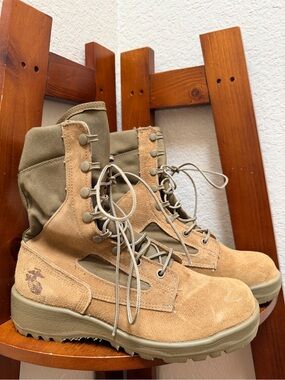 United States Marine Corps (USMC) certified combat boot, specifically the Bates